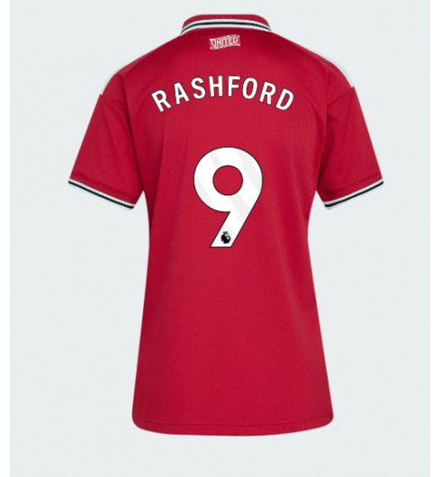 Manchester United Marcus Rashford #9 Kotipaita Naisten 2026-27 Lyhythihainen Manchester United Marcus Rashford #9 Kotipaita Naisten 2026-27 Lyhythihainen